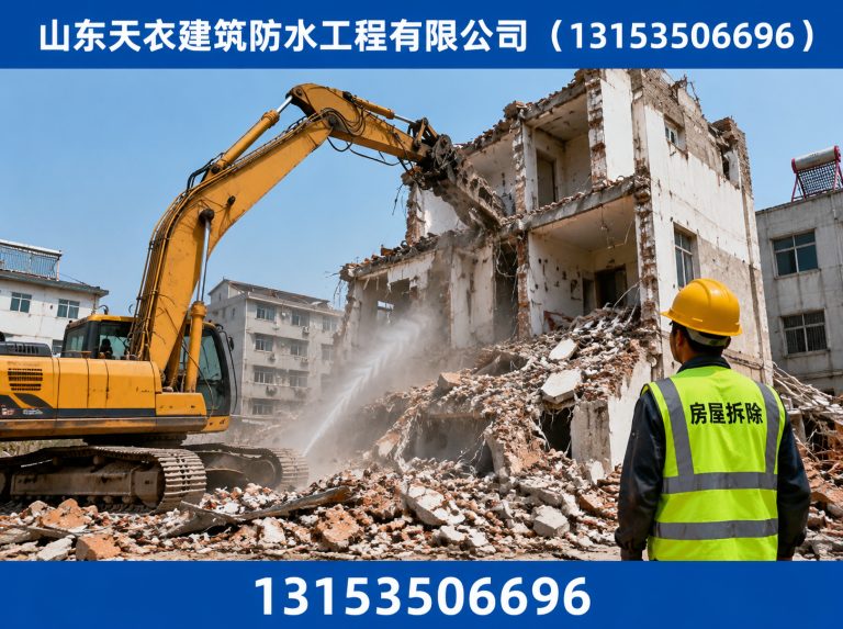 莱阳市房屋拆除展示图